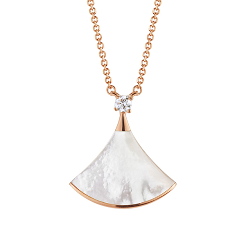 宝格丽/BVLGARI DIVASDREAM系列 扇形珍珠母贝项链